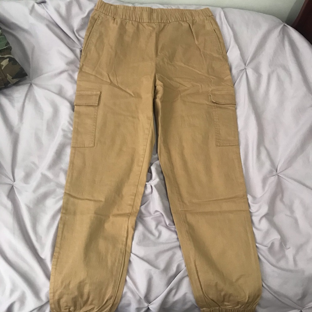 Tan Cargo Pants
